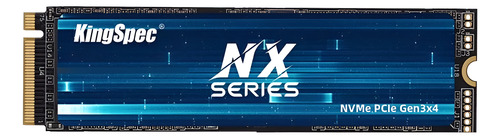 Unidad Ssd Kingspec Nx 256gb, M.2 Nvme Pcie-3, 3200 Mb/s Negro