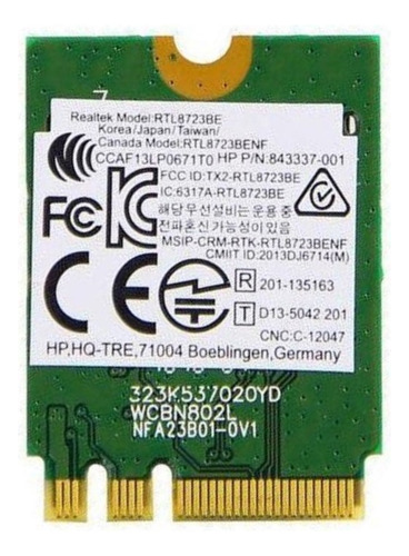 Tarjeta Realtek Rtl8723be Wifi 802.11n + Bluetooth 4.0 - Imagen 3