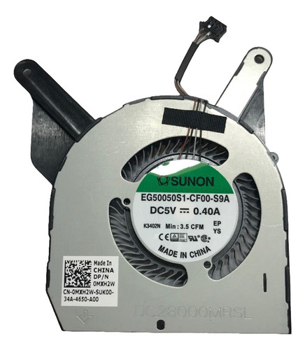 Ventilador Dell Latitude 5400 (dp/n 0mxh2w) - Imagen 2