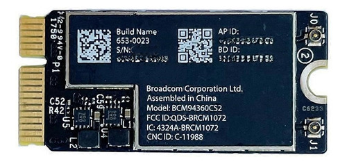 Tarjeta Wifi Macbook Air 2013-2017 A1465 A1466 Bcm94360cs2