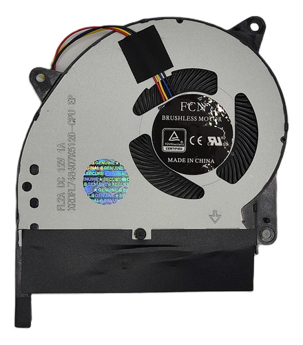 Ventilador Cpu Asus Rog Strix Scar Ii Gl704 12v Con Detalle
