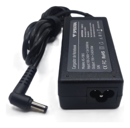 Cargador Compatible Con Asus 65w As-1965 Conector 5,5x2,5mm - Imagen 3
