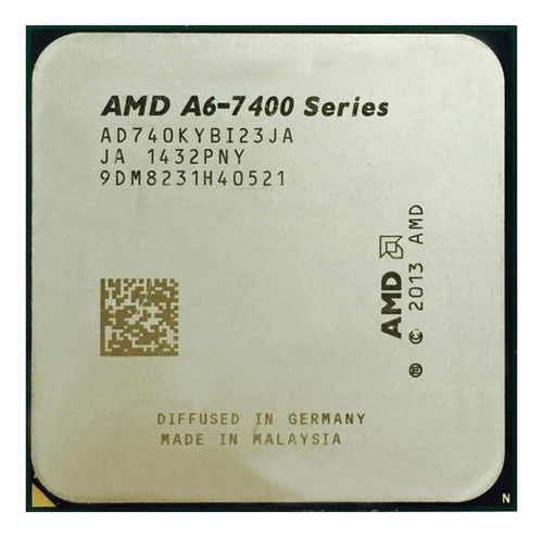 Procesador Amd A6-7400k Socket Fm2 Ad740kybi23ja