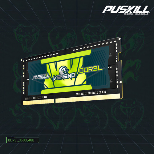 Memoria Ram Puskill Sodimm Ddr3l 4gb 1600mhz Pc3l 12800s - Imagen 5