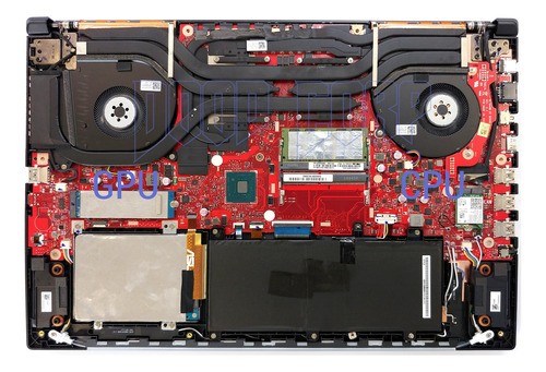 Ventilador Cpu Asus Rog Strix Scar Ii Gl704 12v Con Detalle - Imagen 4