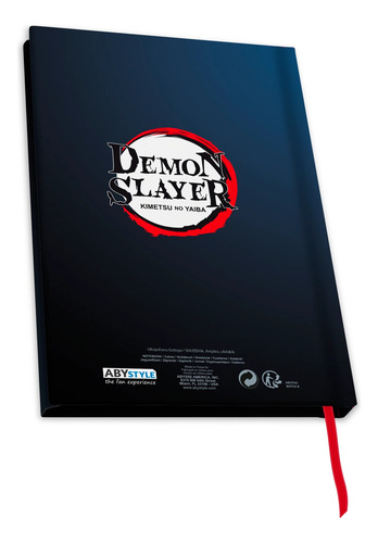 Libreta Tapa Dura De Los Pilares De Demon Slayer - Imagen 2
