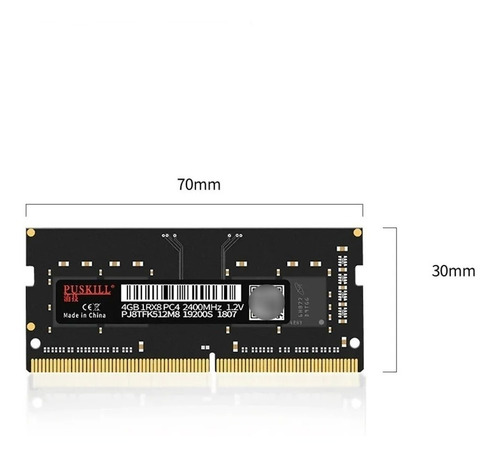 Memoria Ram Puskill Sodimm Ddr4 16gb 2400mhz Pc4-19600 - Imagen 5