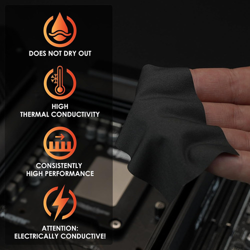Carbonaut Thermal Pad Thermal Grizzly 25 X 25 X 0.2 Mm - Imagen 4
