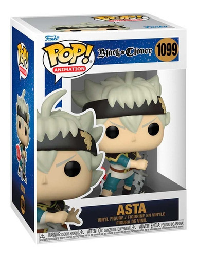 Funko Pop! Black Clover Asta 1099 - Imagen 2