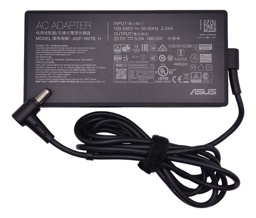 Cargador Original Asus Adp-180tb H 180w 20v 9.0a 6.0x3.7mm - Imagen 2