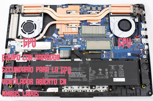 Ventilador GPU Para Asus FX505 FX506 FX705 FX706 FX86 FX95 - Imagen 5