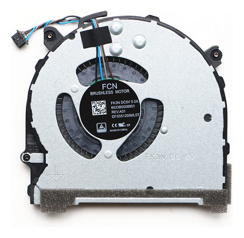 Ventilador Original Hp Probook 640 G4 G5 645 G4 L09537-001 - Imagen 2