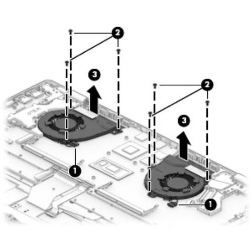 Ventilador Derecho Hp Pavilion 15-cs (gtx 1050 / 1050ti) - Imagen 3