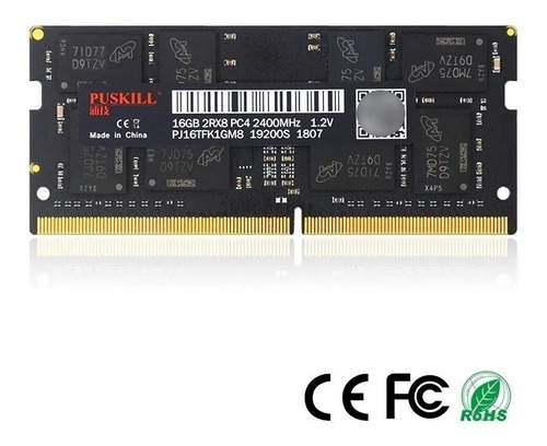 Memoria Ram Puskill Sodimm Ddr4 16gb 2400mhz Pc4-19600 - Imagen 3