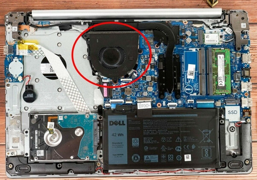 Ventilador Dell Inspiron 5570 5575 3583 3584 P75f 07mcd0 - Imagen 5